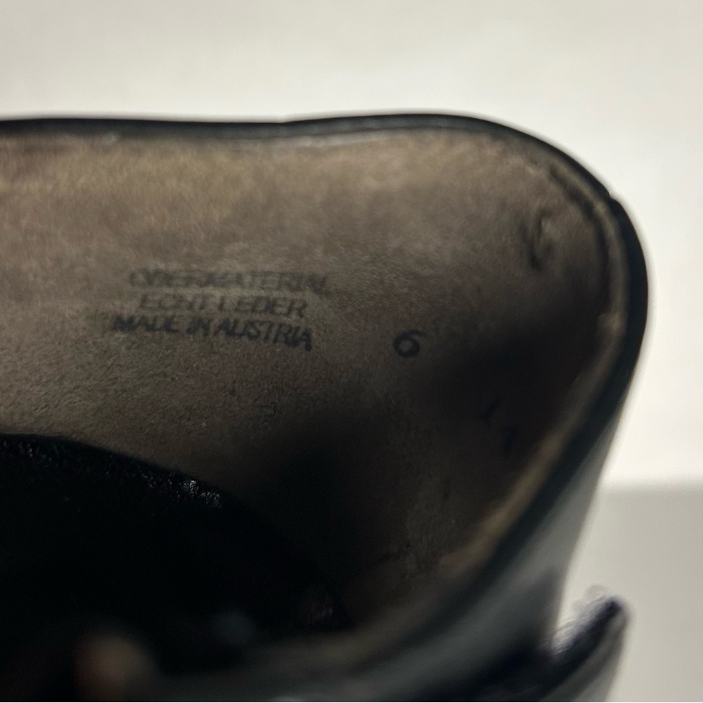 Paul Green Women's Size 9 Black Leather Heels - Picture 9 of 10